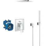 Outlet Grohe Eurocube falsík alatt zuhanyrendszer 23409 000 (23409000)Grohe