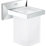Korlátozott ajánlat Grohe Allure Brilliant tartó pohárral 40493 000 (40493000)Grohe