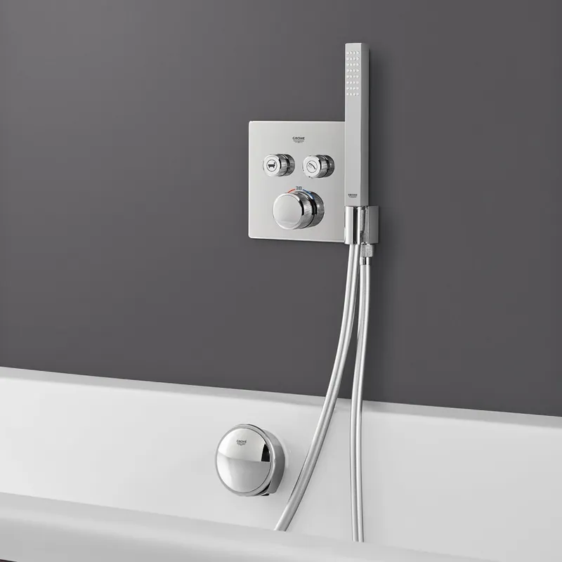 GROHE Grohtherm SmartControl termosztátos színkészlet beépített zuhanytartóval 29125000Grohe Szezonális akció