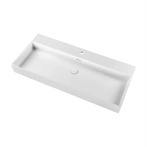 Marmy BELLAGIO SLIM 100x46 cm öntött márvány mosdó egy csaplyukkal 80 7991 10 11 10Marmy Kedvezmény