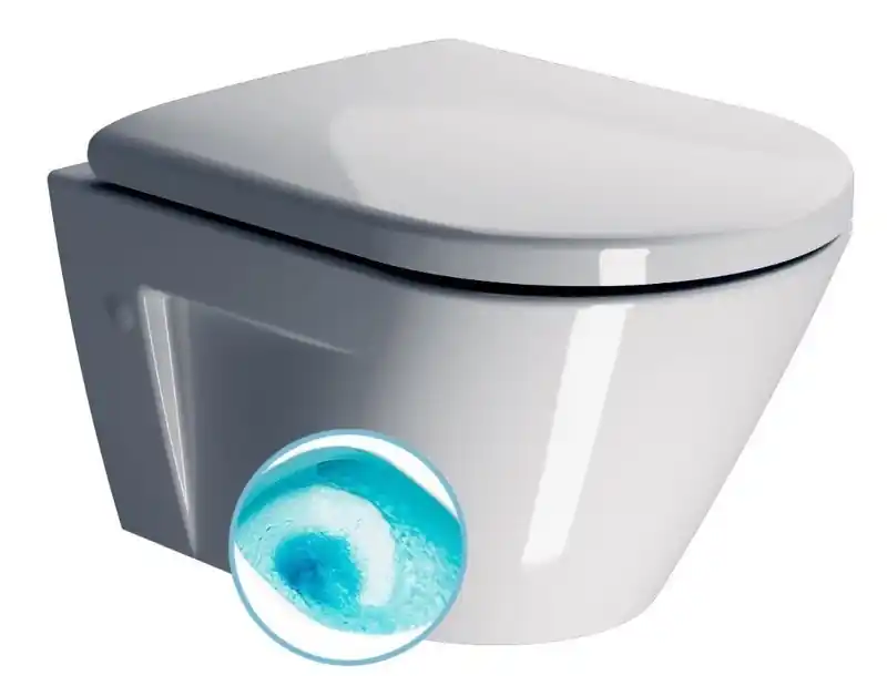 Sapho GSI NORM Swirlflush ExtraGlaze fali WC, fehér 861611Sapho Árengedmény