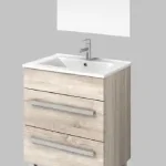 Tboss Solo Premium komplett fürdőszoba bútor 75 cm-es, fehérTboss Újdonság
