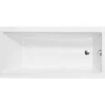 Expressz szállítás Besco MODERN 160x70 cm egyenes kád, fehér WAM-160-MOBesco