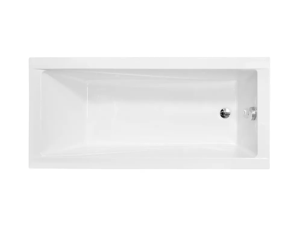 Expressz szállítás Besco MODERN 160x70 cm egyenes kád, fehér WAM-160-MOBesco