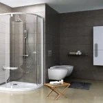 Akció Ravak Pivot PSKK3 90x90 cm negyedköríves zuhanykabin, fehér/fehér, átlátszó 37677101Z1Ravak
