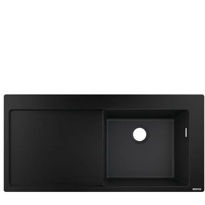 Exkluzív ajánlat Hansgrohe S514-F450 beépített mosogató 450 mosogatótálcával grafitfekete 43314170Hansgrohe