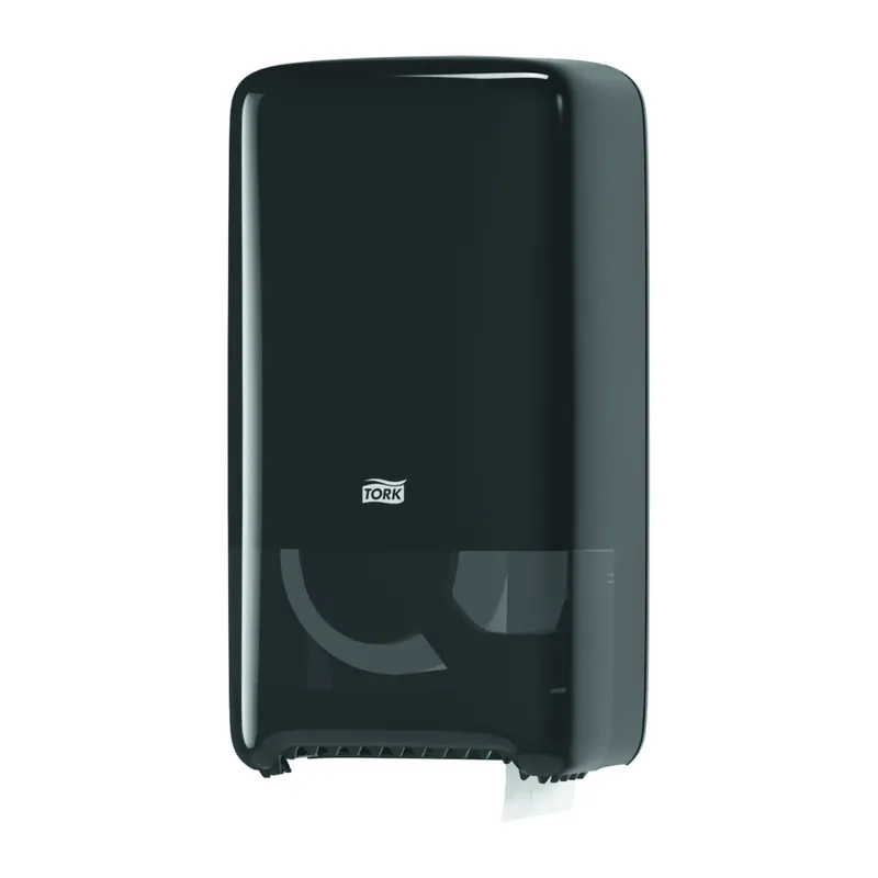Tork duplatekercses Mid-size toalettpapír-adagoló, fekete 557508Tork Expressz kézbesítés