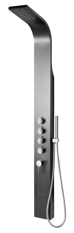 Olcsóbb Sapho MESA zuhanypanel, 150x1680mm, fekete (WN853)Sapho