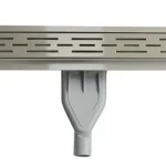 Árengedmény Wellis Linear W-Drain prémium rozsdamentes acél zuhanyfolyóka szett, 600 mm WE00078Wellis