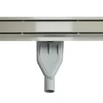 Végkiárusítás Wellis Flat W-Drain prémium rozsdamentes acél zuhanyfolyóka szett, 900 mm WE00092Wellis