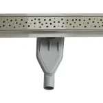 Biztonságos fizetés Wellis Dots W-Drain prémium rozsdamentes acél zuhanyfolyóka szett, 700 mm WE00086Wellis
