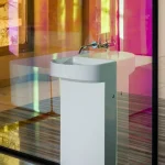 Laufen Sonar szabadon álló mosdó LCC felülettel, fehér H8113414001121Laufen Szuper akció
