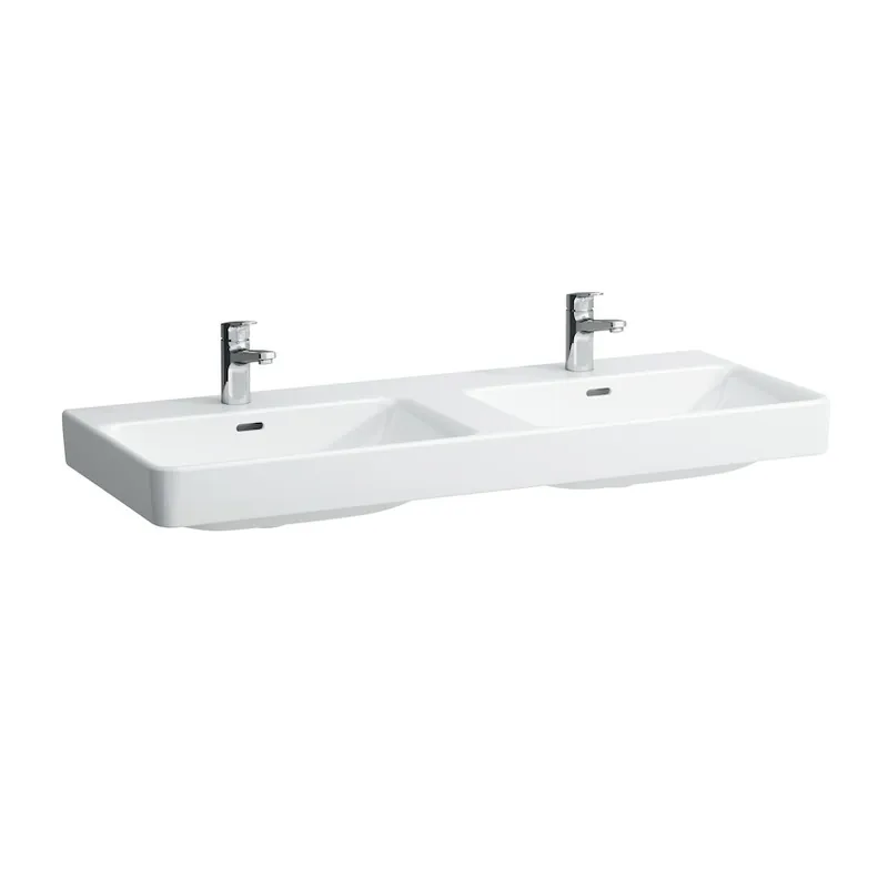 Laufen Pro S 120x46 cm dupla mosdó LCC felülettel H8149664001041 (8.1496.6.400.104.1)Laufen Prémium