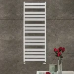 Biztonságos fizetés Zehnder Zeta 120x60 cm egyenes fürdőszobai radiátor, fehér PQ6-120-060Zehnder