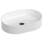 Kihagyhatatlan ajánlat Ravak Ceramic O Slim 55x37 cm pultra ültethető mosdó, fehér XJX01155001Ravak