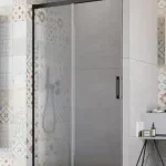 Különleges ajánlat Radaway Idea Black DWJ 120 L zuhanyajtó balos 387016-54-01LRadaway