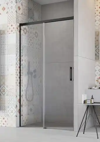 Különleges ajánlat Radaway Idea Black DWJ 120 L zuhanyajtó balos 387016-54-01LRadaway