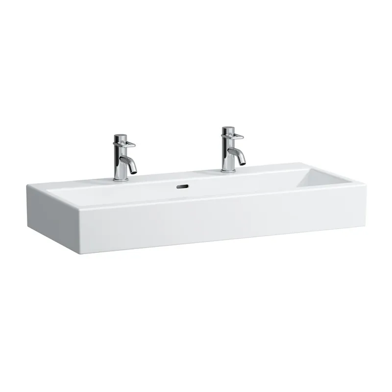 Laufen Living City 100x46 cm mosdó két csaplyukkal H8184370001071Laufen Gyors kiszállítás
