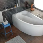 Outlet Kolpa-San Calando-D 160x90/MO-1 Előlapos aszimmetrikus sarokkád vízmasszázs rendszerrel 527760 jobbosKolpa-San