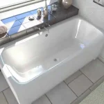 Kiárusítás Kolpa-San Bell 190x90/MO-1+MIKRO Előlapos egyenes fürdőkád vízmasszázs rendszerrel mikrofúvókákkal 592020Kolpa-San