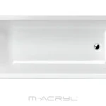 M-Acryl Eco 150x70 egyenes kád kádlábbal (12380)M-Acryl Olcsó