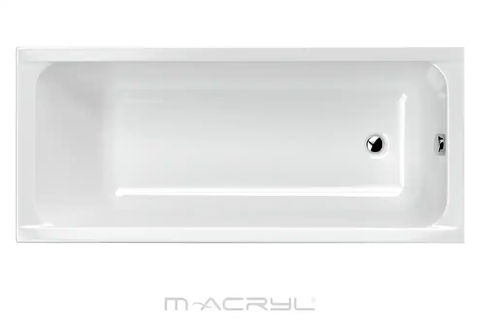 M-Acryl Eco 150x70 egyenes kád kádlábbal (12380)M-Acryl Olcsó