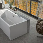Kolpa-San Bell 180x80/M-2+MIKRO Beépíthető egyenes fürdőkád kombinált masszázs rendszerrel mikrofúvókákkal 591850Kolpa-San Vedd meg online
