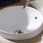 Vedd meg online Geberit VariForm 40 cm kerek beépíthető mosdó túlfolyóval 500.700.01.2Geberit
