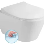 Sapho AVVA RIMLESS fali WC, fehér 100314Sapho Prémium