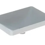Kihagyhatatlan ajánlat Geberit VariForm 55x40 cm szögletes beépíthető mosdó túlfolyó nélkül 500.739.01.2Geberit
