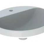 Szezonális akció Geberit VariForm 50x45 cm beépíthető mosdó túlfolyó nélkül 500.714.01.2Geberit