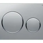 Geberit Sigma 20 nyomólap matt króm/fényes króm/matt króm lakozott 115.882.JQ.1Geberit Szuper ajánlat