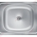 Népszerű Ferro egymedencés mosogató 40x50 cm szövetmintás DR40/50TS.HFerro