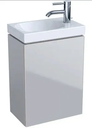 Geberit Acanto alsó szekrény kézmosóhoz üveg/homokszürke 500.607.JL.2Geberit Expressz szállítás