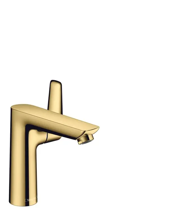 Akció Hansgrohe Talis E egykaros mosdócsaptelep 150 automata lefolyó-garnitúrával, polírozott arany hatású 71754990Hansgrohe
