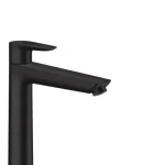 Végkiárusítás Hansgrohe Talis E egykaros mosdócsaptelep 240 automata lefolyó-garnitúrával, matt fekete 71716670Hansgrohe