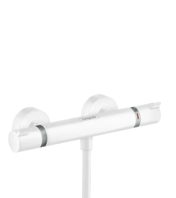 Legjobb ár Hansgrohe Ecostat termosztátos zuhanycsaptelep Comfort, matt fehér 13116700Hansgrohe