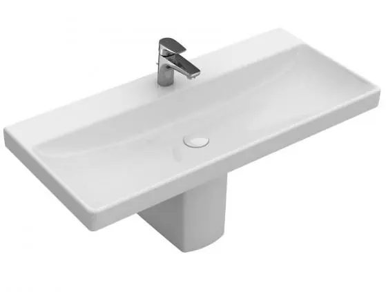 Villeroy & Boch Avento 100x47 cm mosdó túlfolyó nélkül CeramicPlus felülettel 4156 A2 R1 (4156A2R1)Villeroy & Boch Ajánlat