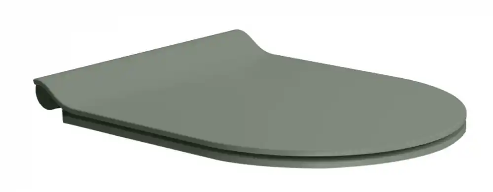 Sapho GSI SLIM soft close WC-ülőke, matt agave/króm MS86CSN04Sapho Biztonságos vásárlás