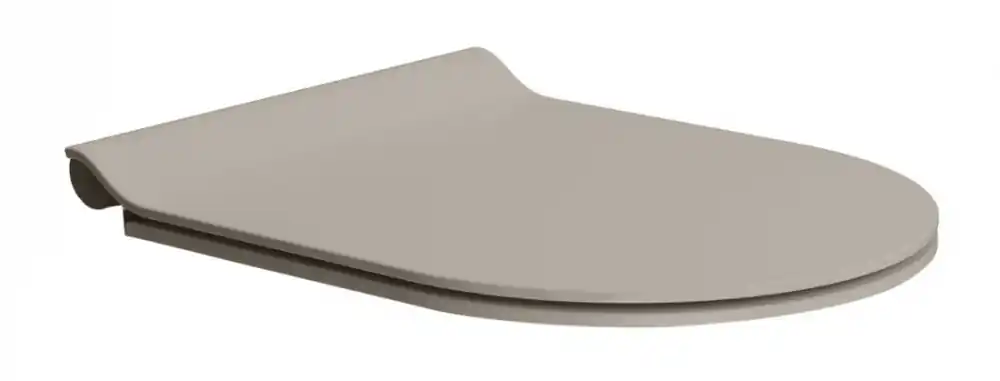 Sapho GSI SLIM soft close WC-ülőke, matt tortora/króm MS86CSN05Sapho Kiárusítás