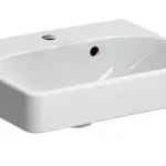 Újdonság Geberit Smyle Square 45x36 cm-es kézmosó 500.222.01.1Geberit