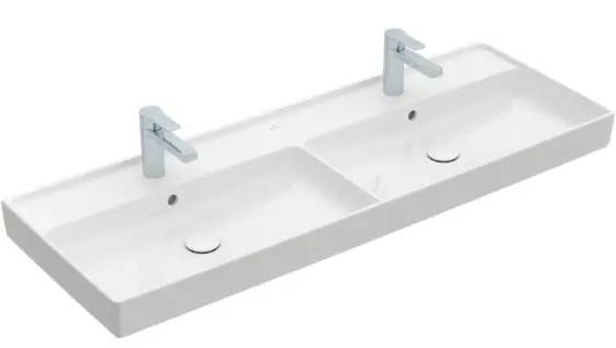 Villeroy & Boch Collaro 130x47 cm mosdó CeramicPlus felülettel 4A34D4R1 (4A34 D4 R1)Villeroy & Boch Legnépszerűbb