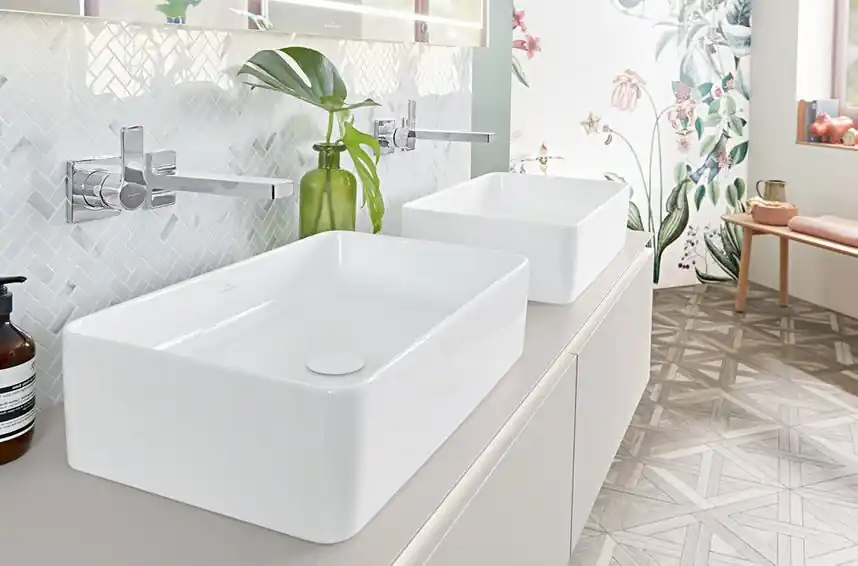 Villeroy & Boch Collaro 56x36 cm ráültethető mosdó 4A205601 (4A20 56 01)Villeroy & Boch Kedvezmény