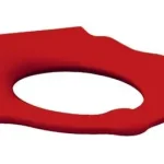 Geberit Bambini WC-ülőkarima gyermekeknek, támaszkodóval, teknősbéka design, piros 573373000Geberit Bestseller