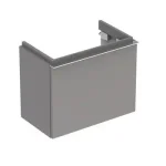 Geberit iCon alsó szekrény kézmosóhoz, egy fiókkal Magasfényű bevonat/Platina 840054000Geberit Kedvezmény
