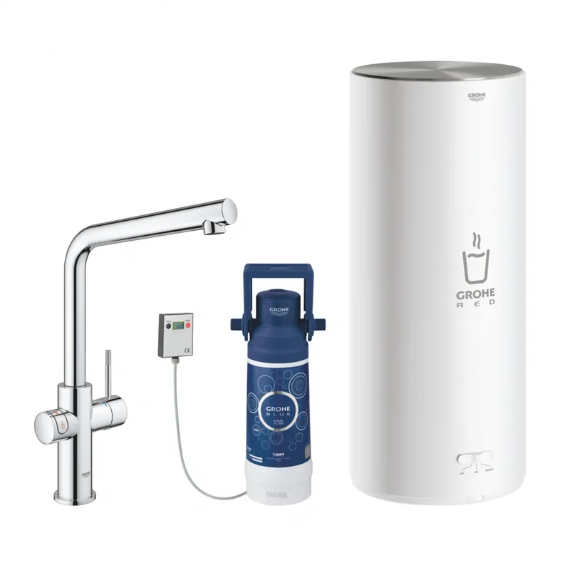 Grohe Red Duo csaptelep és kombi bojler L méret (7 liter), króm 30325001Grohe Végkiárusítás