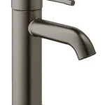 Ne maradj le Grohe Essence New egykaros mosdócsaptelep leeresztő nélkül, S méret, brushed hard graphite 23590AL1Grohe