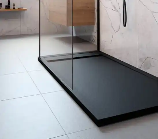 Radaway Teos F 150x90 cm szögletes öntöttmárvány zuhanytálca, antracit HTF15090-64Radaway Exkluzív ajánlat