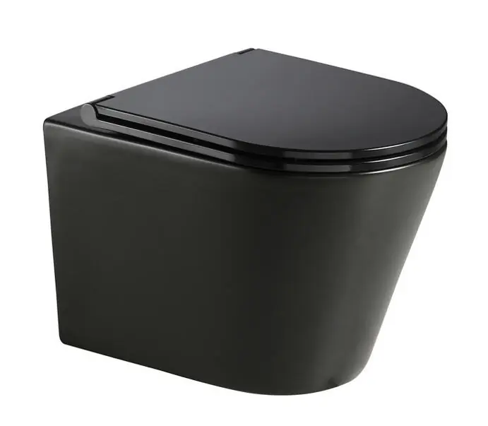 Kiárusítás Wellis Clement Black rimless fali wc WF00070Wellis
