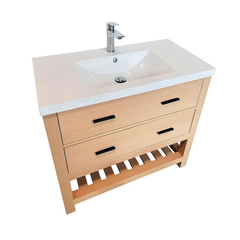 Wellis Soria 89x45 cm fürdőszobabútor, világos tölgy WB00335Wellis Különleges ajánlat